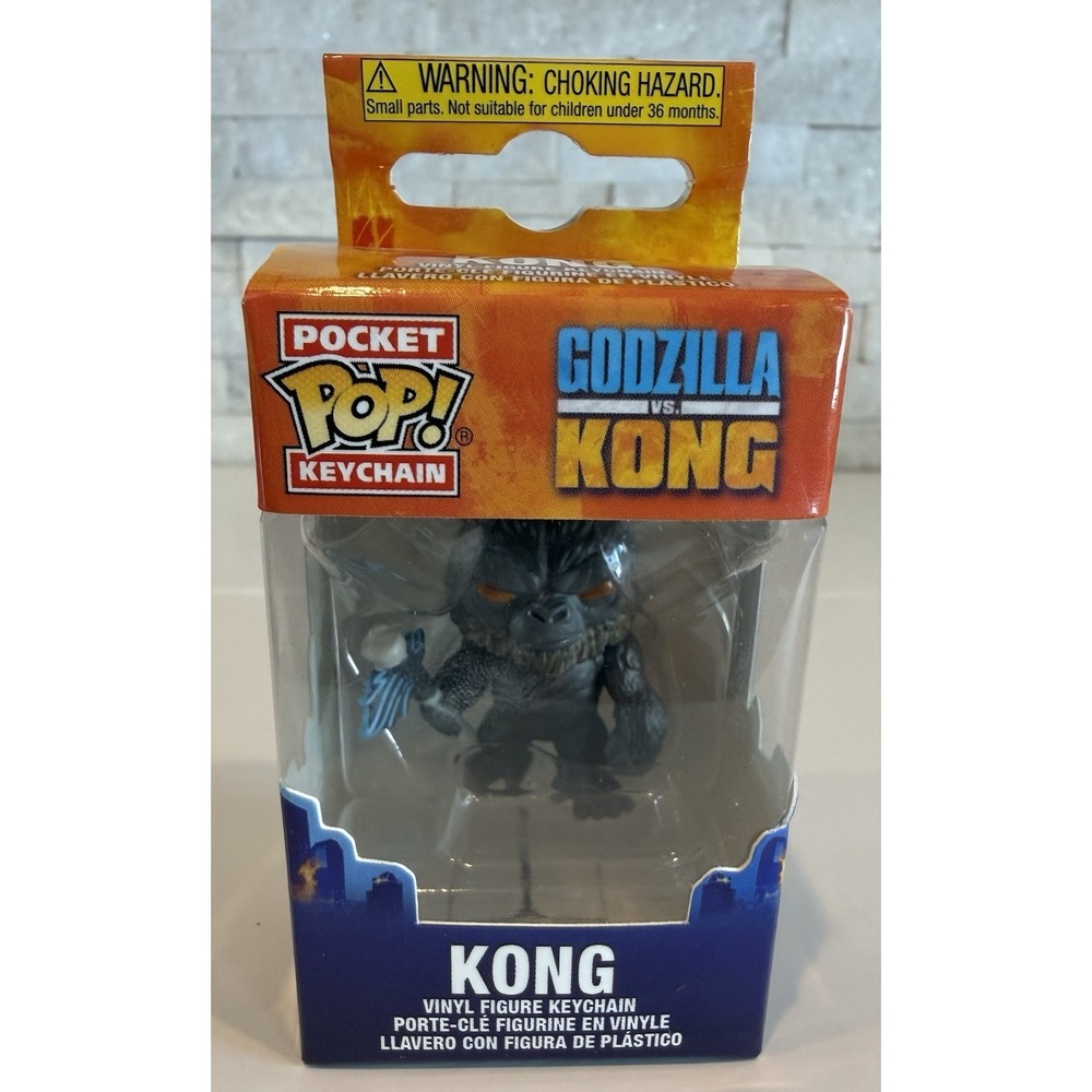 Funko Pocket POP! Movies Godzilla vs. Kong Kong Keychain Mini In Box KONG